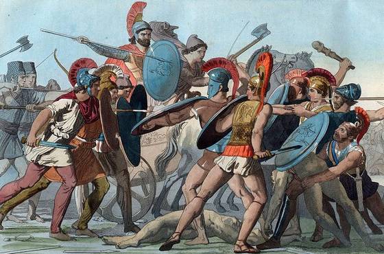 La guerre de Troie