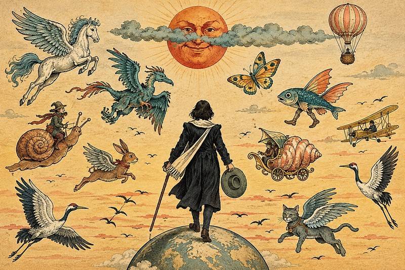 Histoire comique des états et empires de la Lune